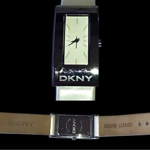 Vintage DKNY Women Rectangle Shape Watch